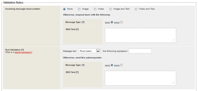 blog validation rules for textual data