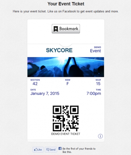 passbook-pass-in-html2 demo event ticket on android and desktop browsers