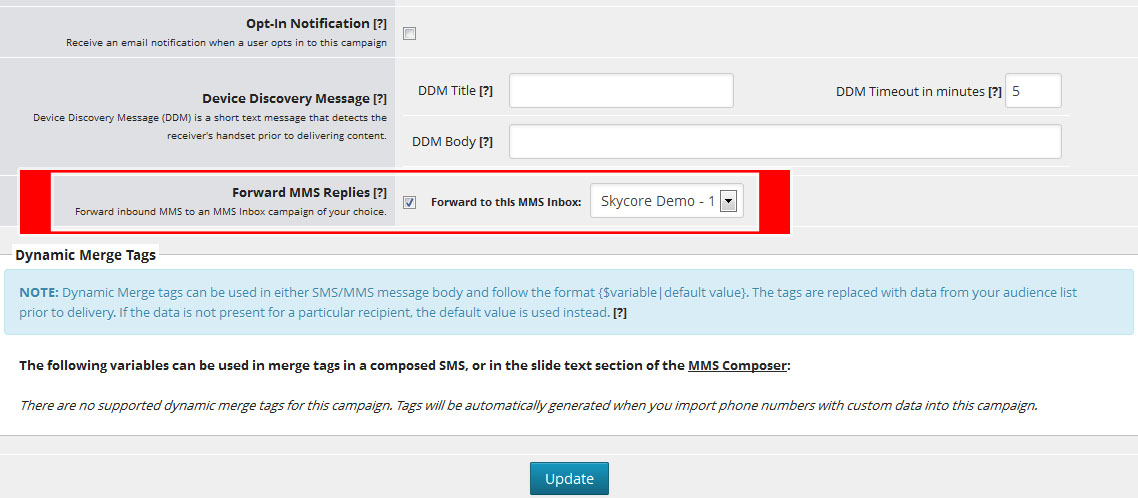 mms-replies receive mms content without a keyword