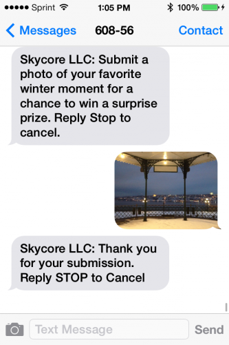photo submit receive mms content using pictures