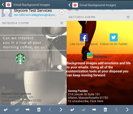 background images customize email backgrounds with images