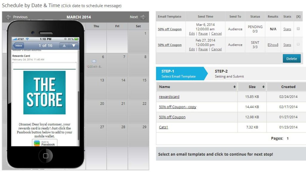 email scheduler