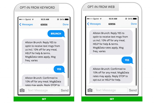 Deliver SMS MMS create sms campaign