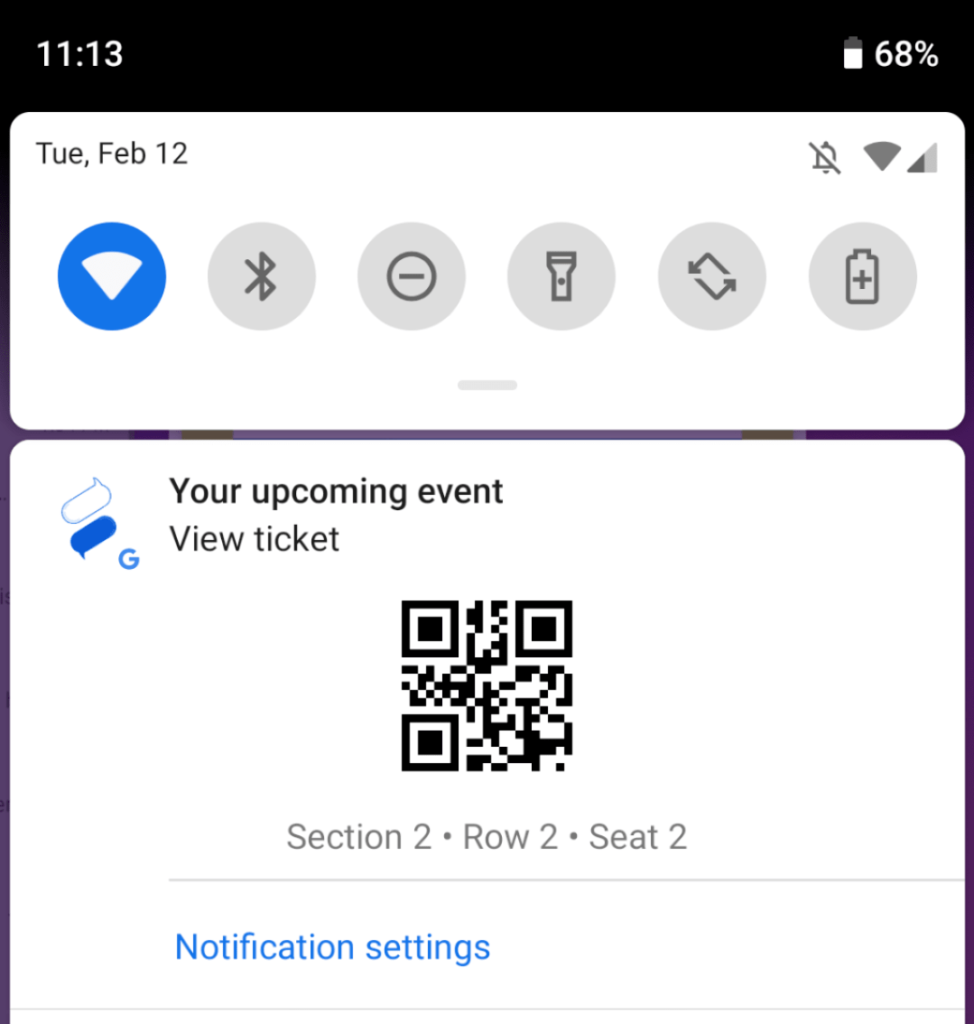 Geofenced Notification for Google Pay