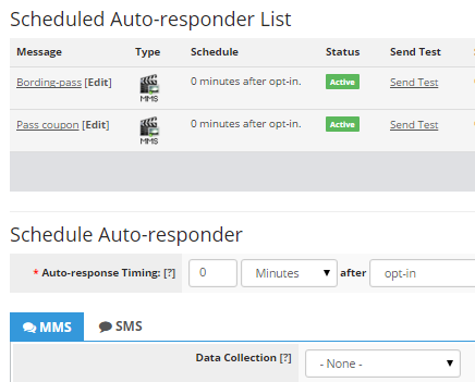 Schedule Auto Responser SMS Messages Schedule Auto Responser SMS Messages
