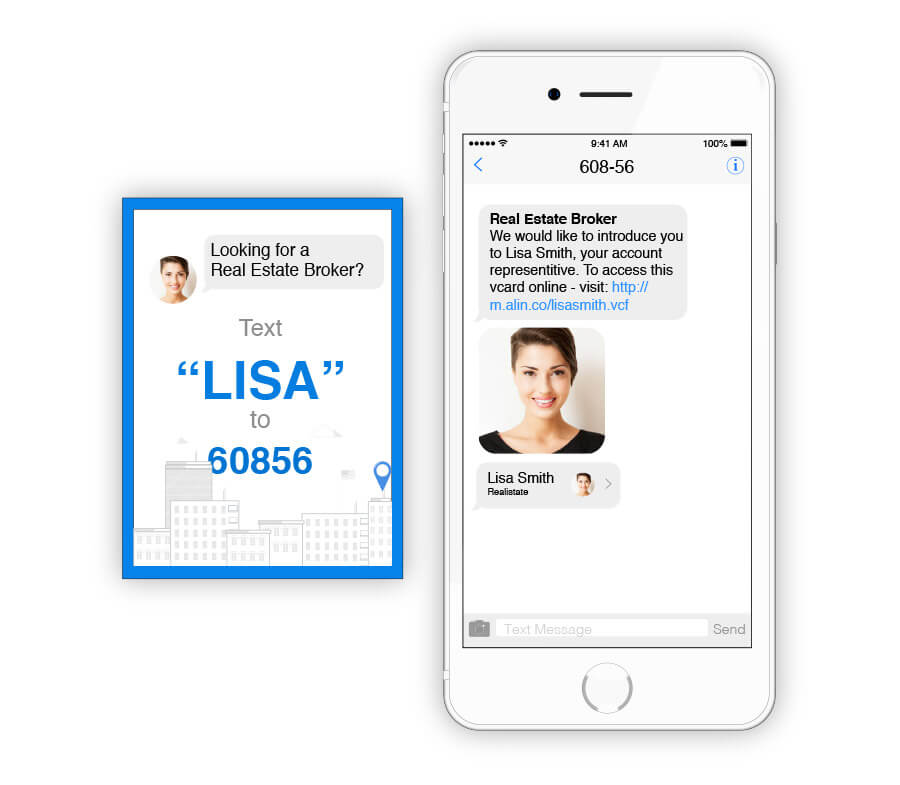Sharing Contact Cards Using A VCard And An MMS Skycore