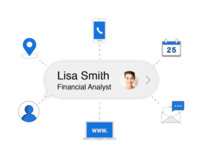 vcard broker vcard mms