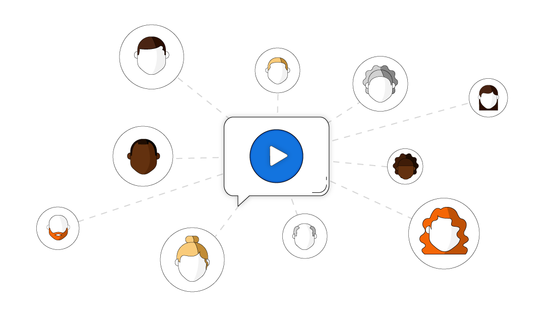 Mass Video Messaging Send videos to the entire population
