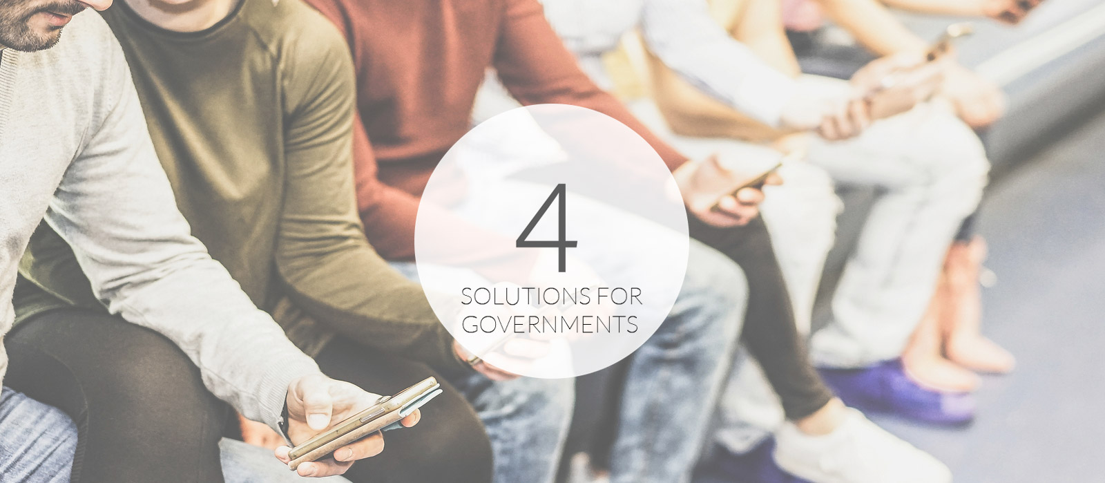 4 Solutions for Governments