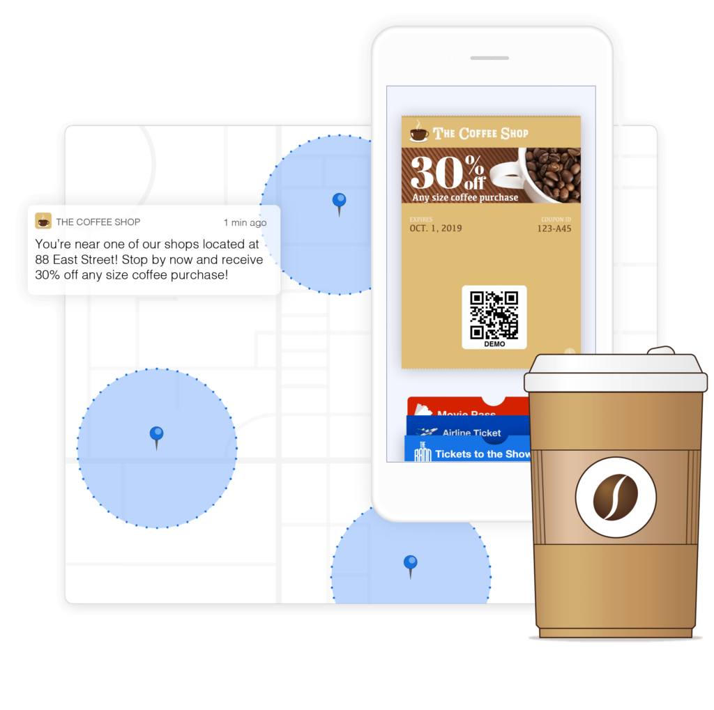 Create and send mobile wallets Mobile Wallet Marketing