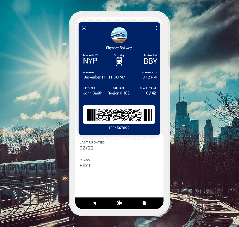 Mobile Wallet Transit Pass