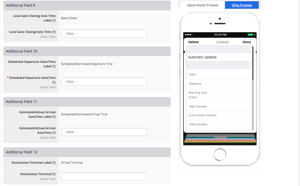 Additional fields 3