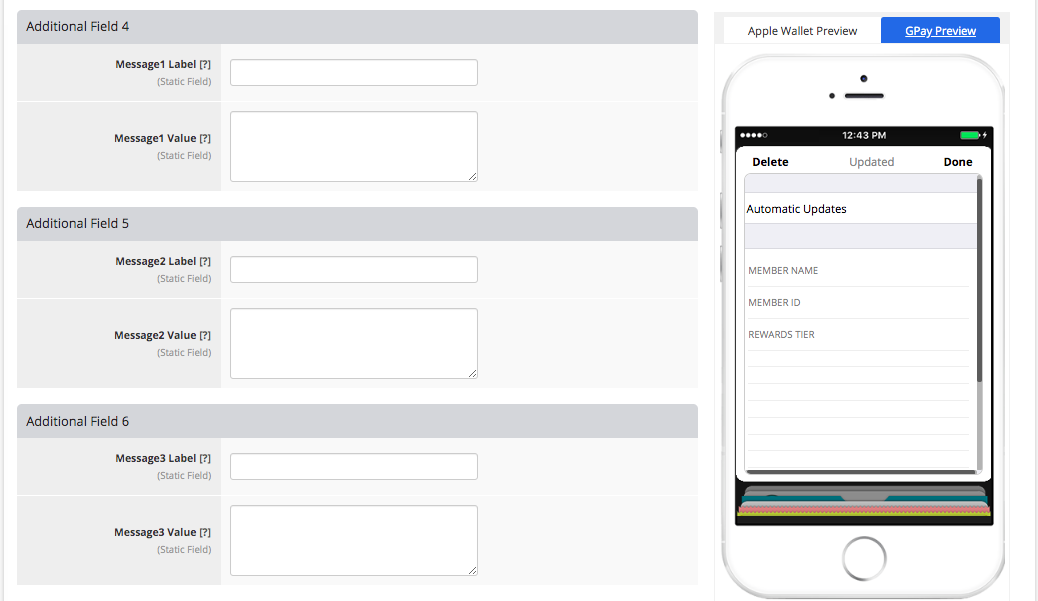Additional Fields 2 loyalty layout1