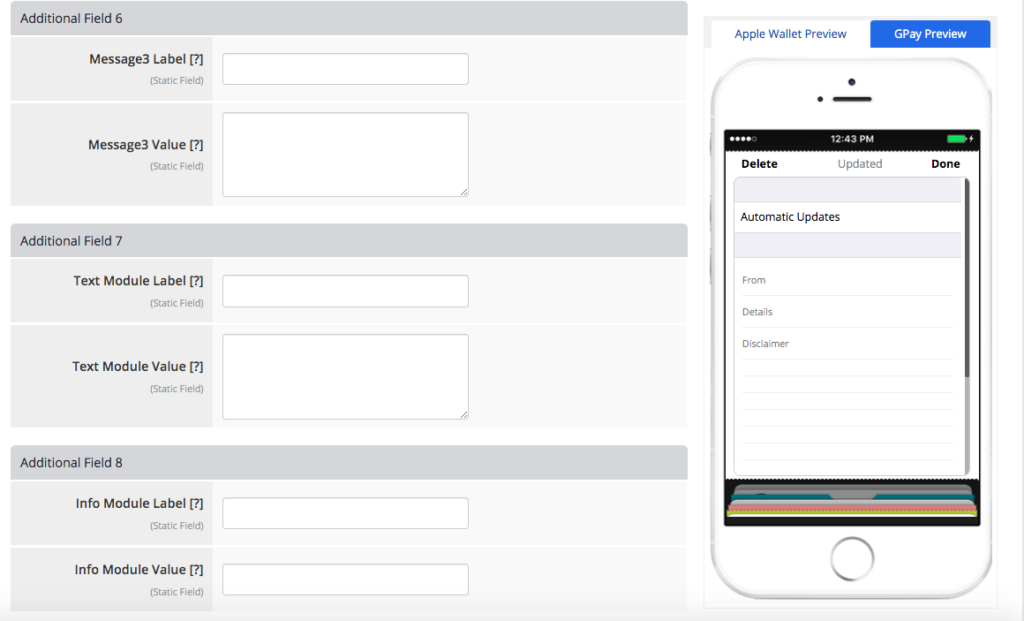 Coupon layout 2 additional fields 3