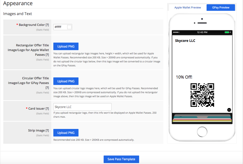 Coupon Layout 2 Appearance Tab