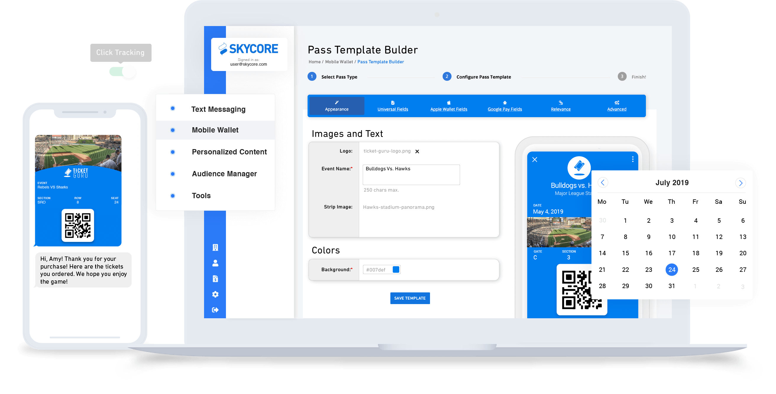 Skycores Mobile Messaging Platform