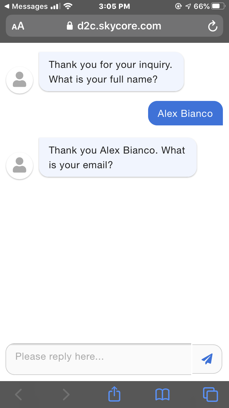 Web link flow part 1