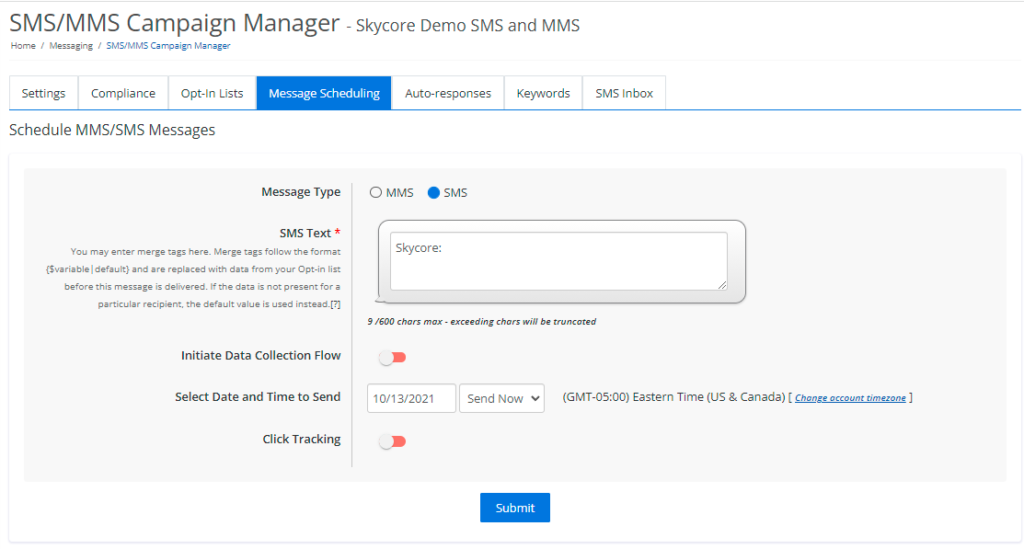 Message Scheduling 1