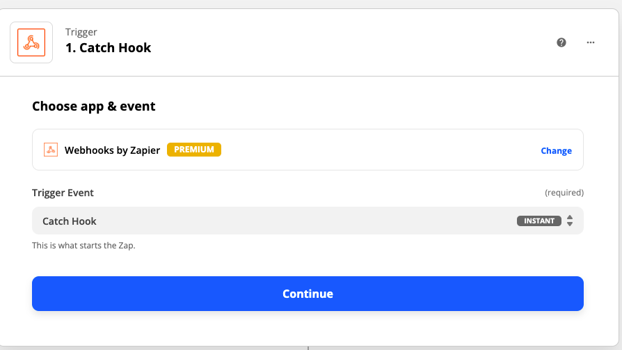 set up messaging trigger on zapier